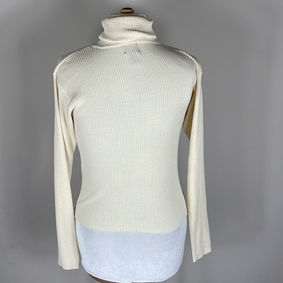 Ivy Collectibles turtleneck ribbed sweater - Picture 3 of 6